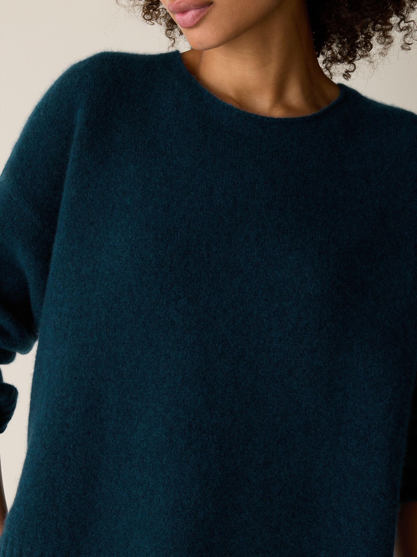 Cashmere Silk Bliss Crew Neck Top
