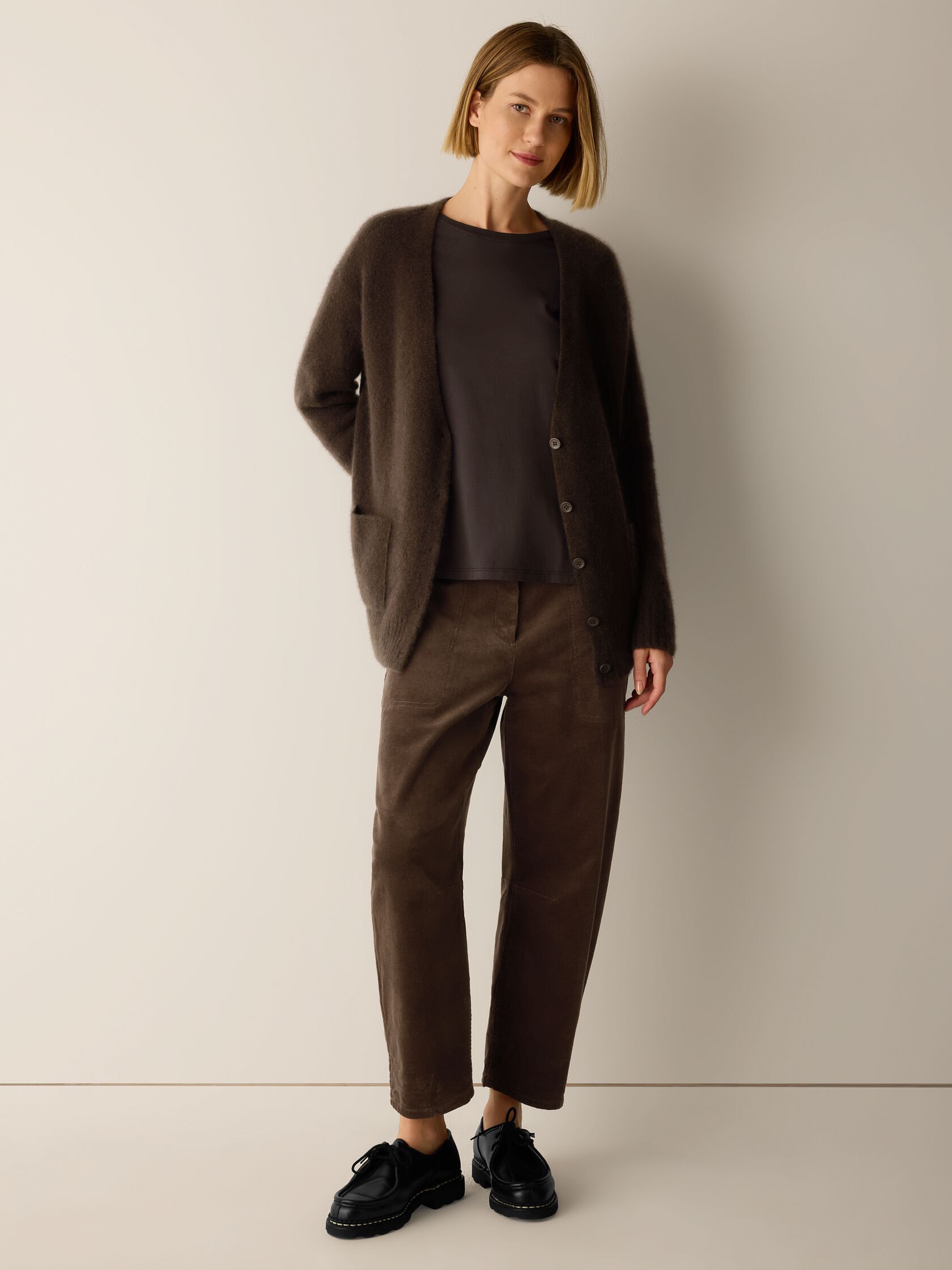 Organic Pima Cotton Jersey Long-Sleeve Tee