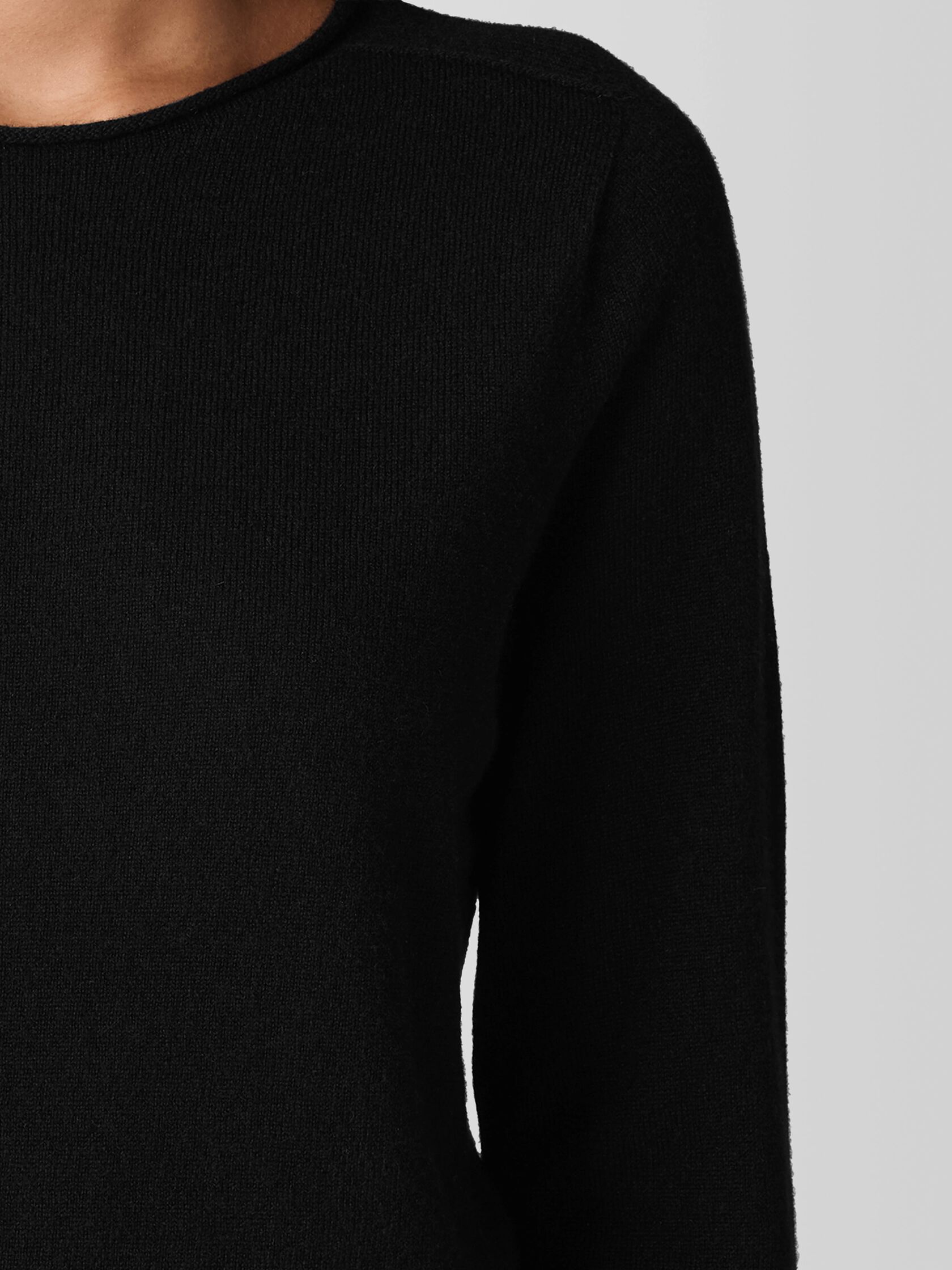 Italian Cashmere Crew Neck Top