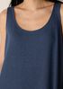 Organic Cotton Rib Tank Sleep Dress