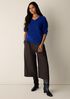 Cashmere Silk Bliss V-Neck Top