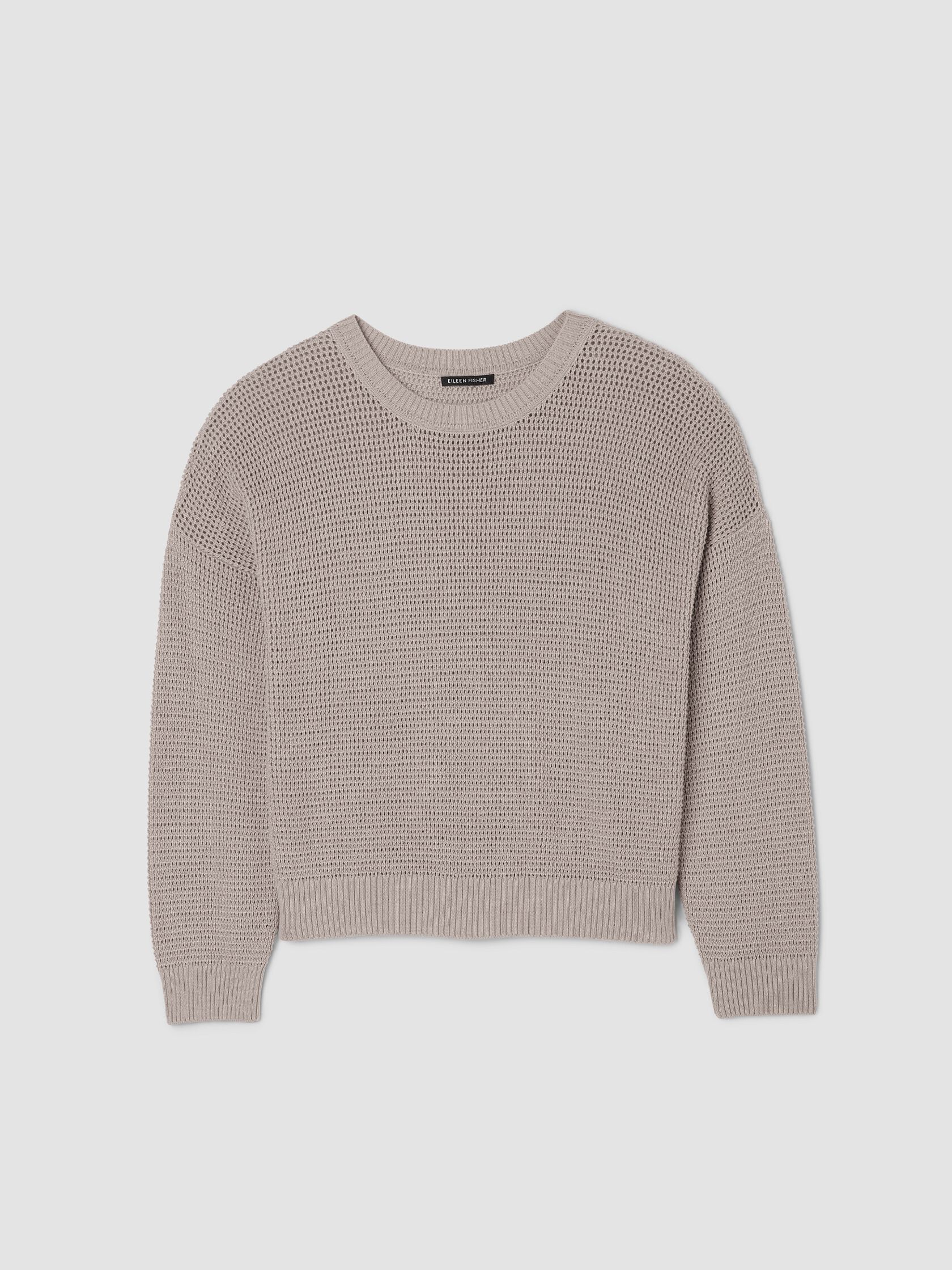 Peruvian Cotton Blend Crew Neck Top