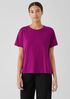 Organic Cotton Slubby Jersey Tee