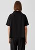 Traceable Organic Cotton Jersey Funnel Neck Top