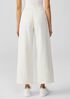 Organic Cotton Stretch Corduroy Wide-Leg Pant