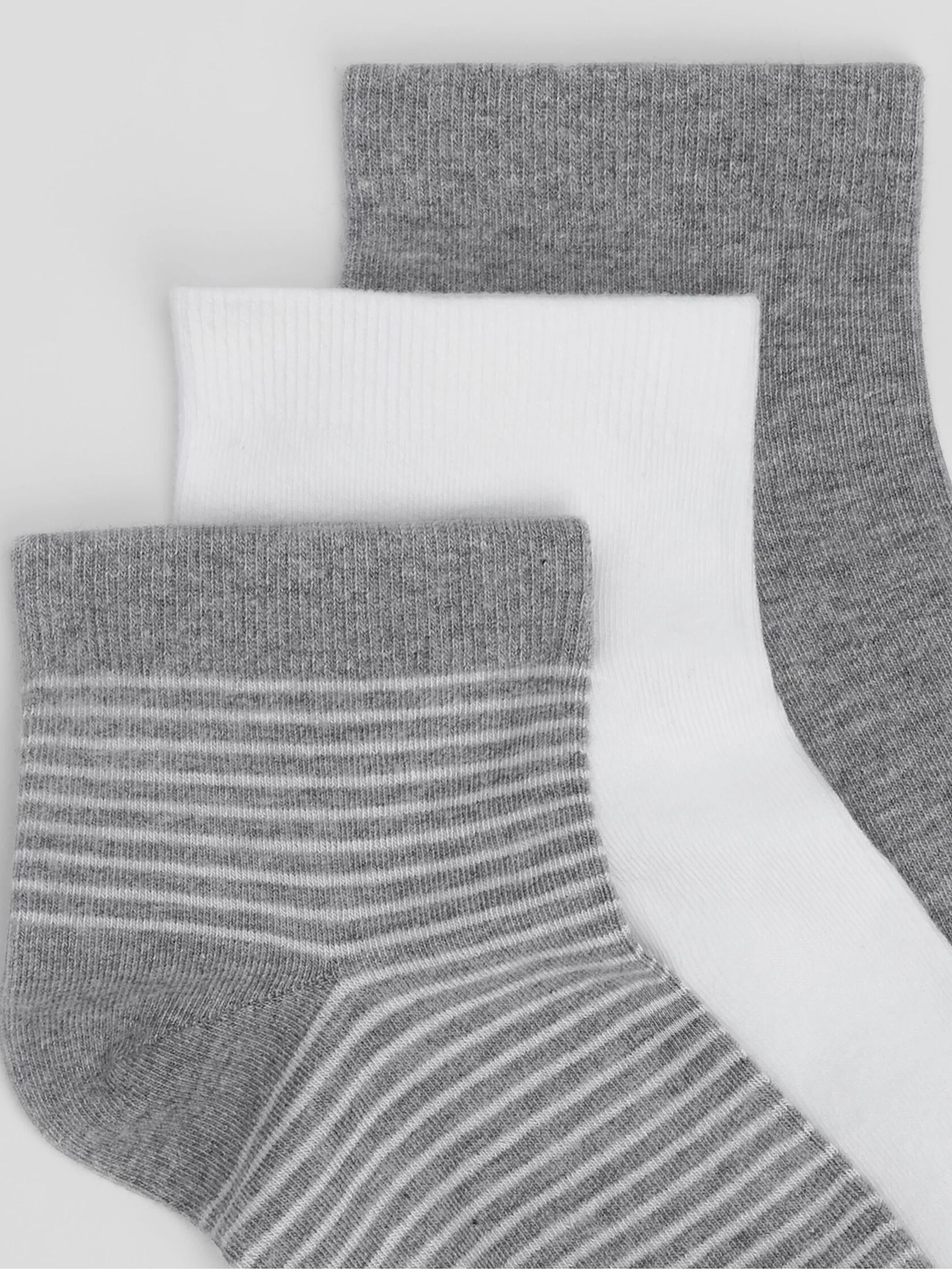 Cotton Ankle Sock 3-Pack