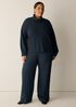 Italian Cashmere Turtleneck Top
