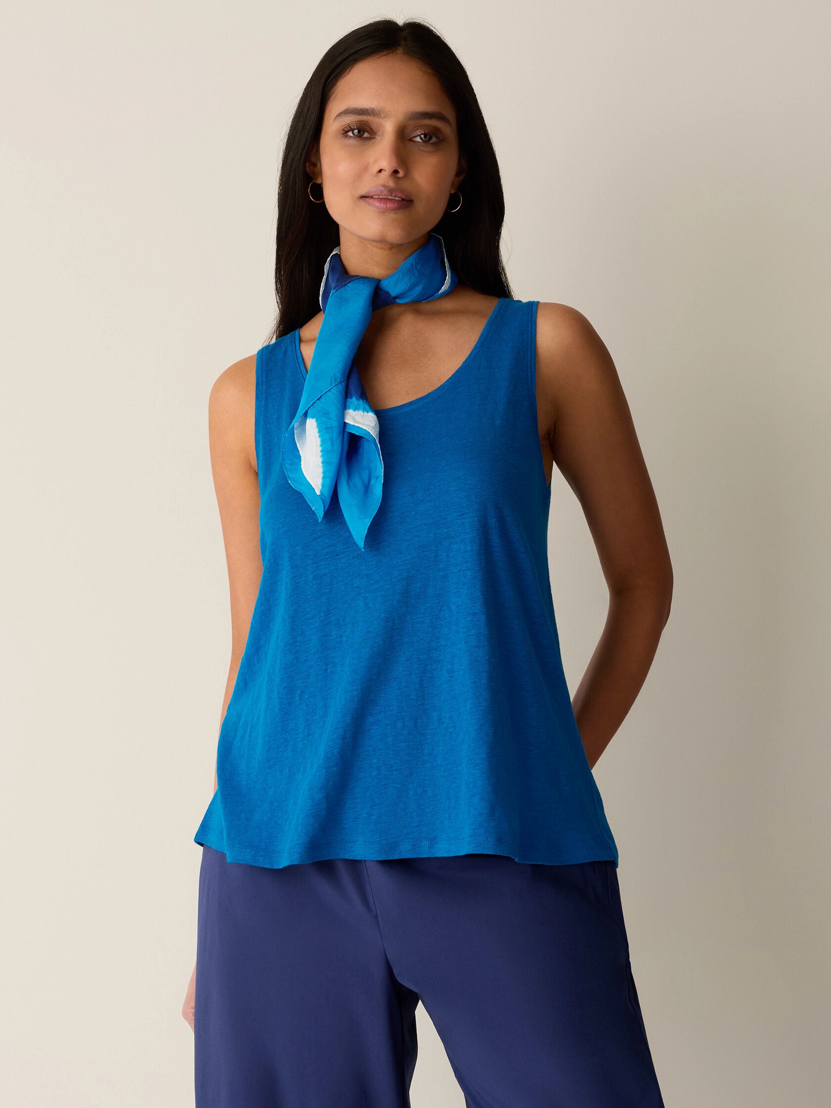 Silk Pinwheel Bandana