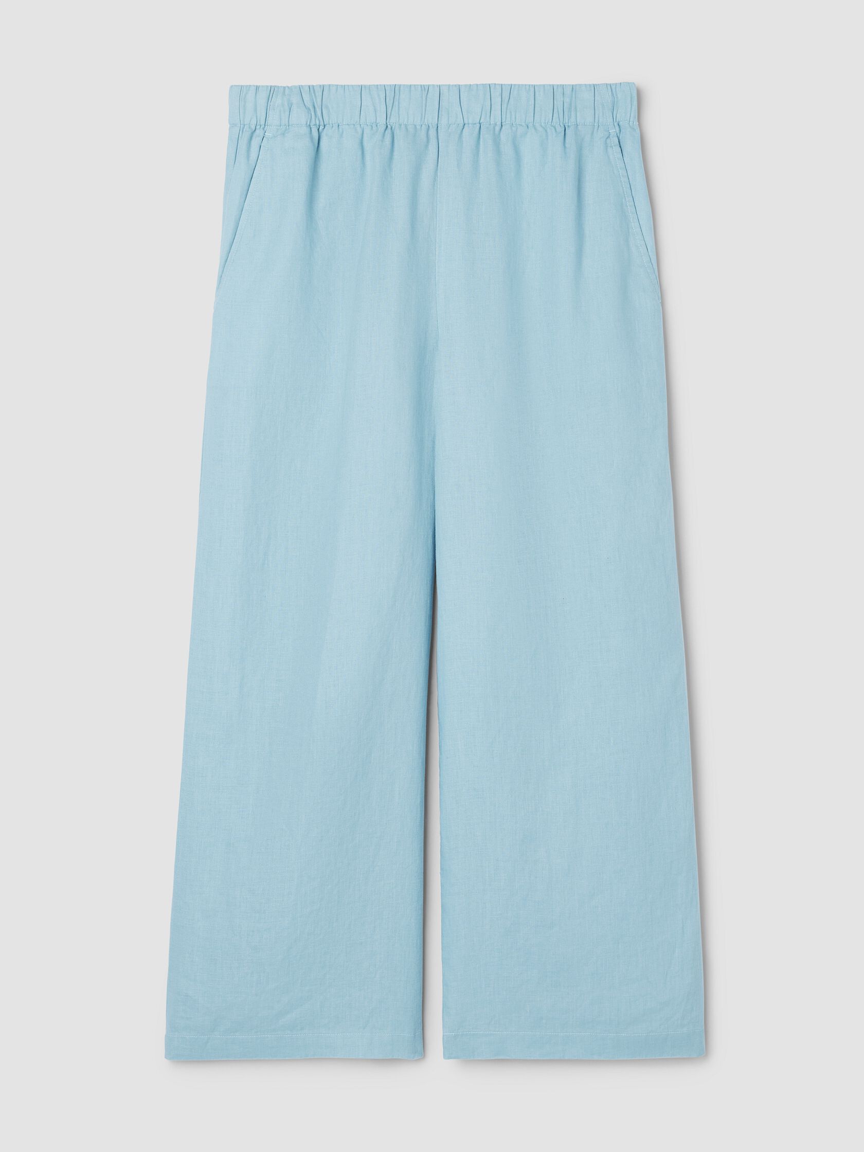 Organic Linen Wide-Leg Pant