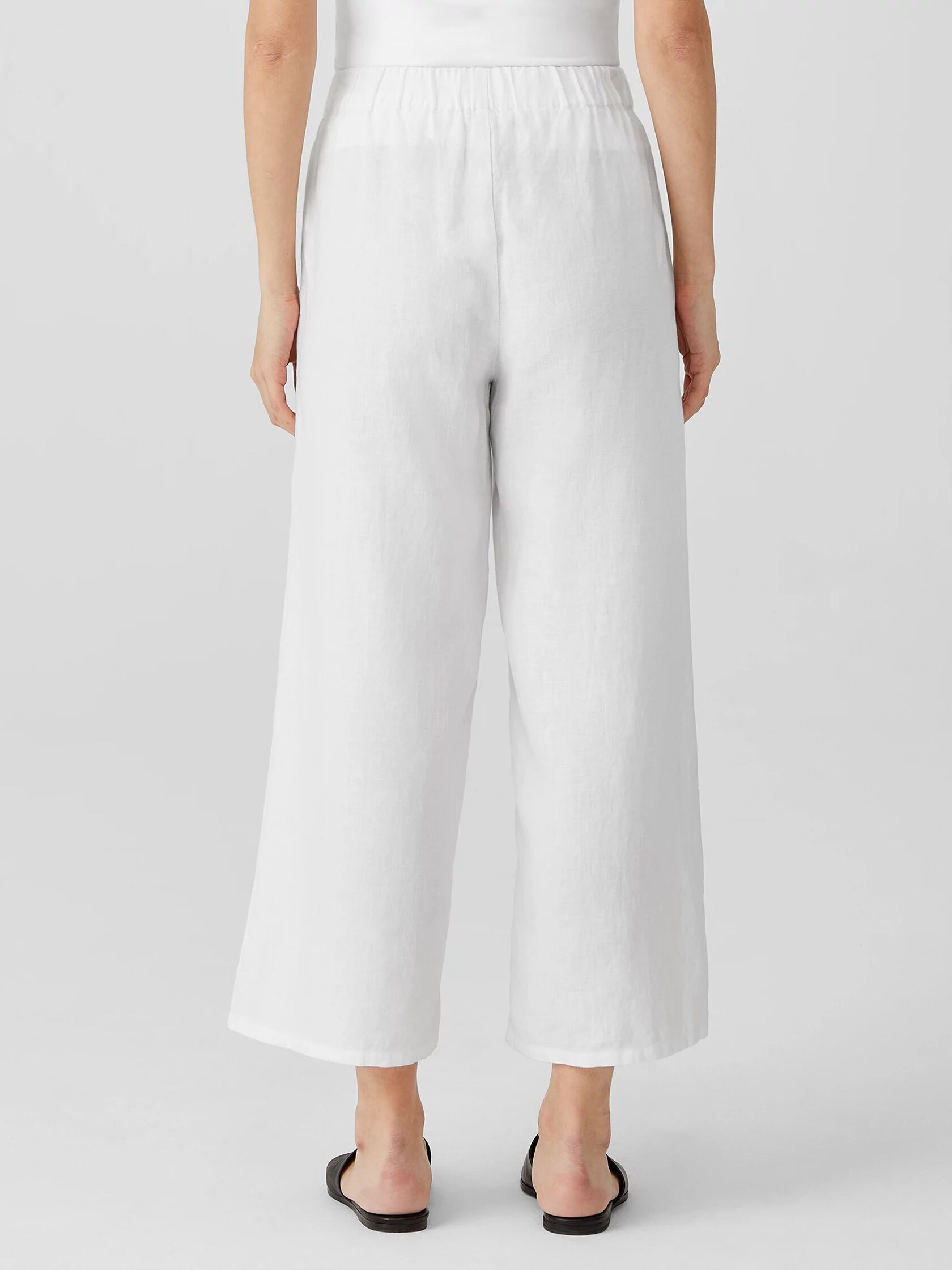 Organic Linen Wide-Leg Pant