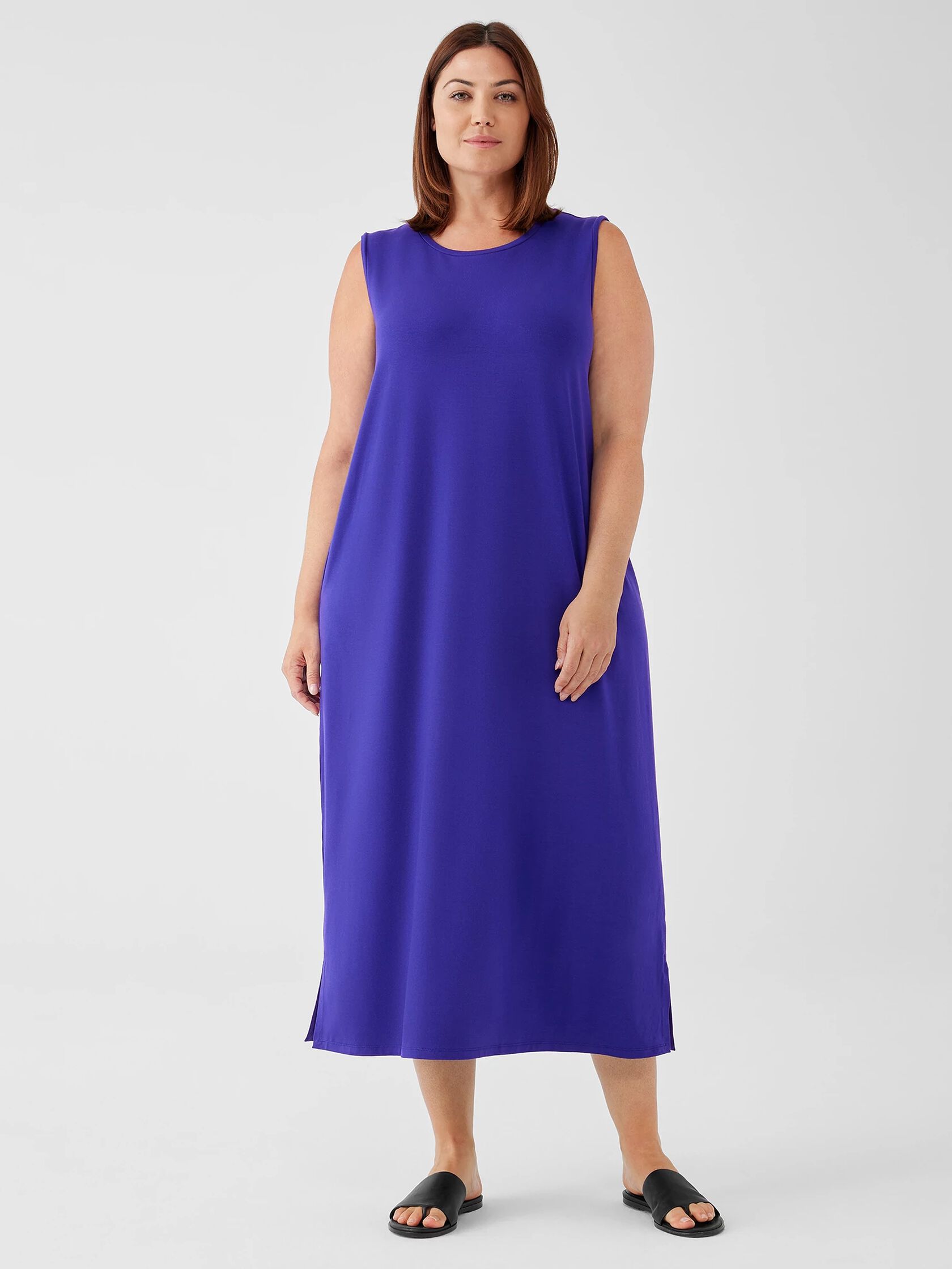 Stretch Jersey Knit Tank Dress