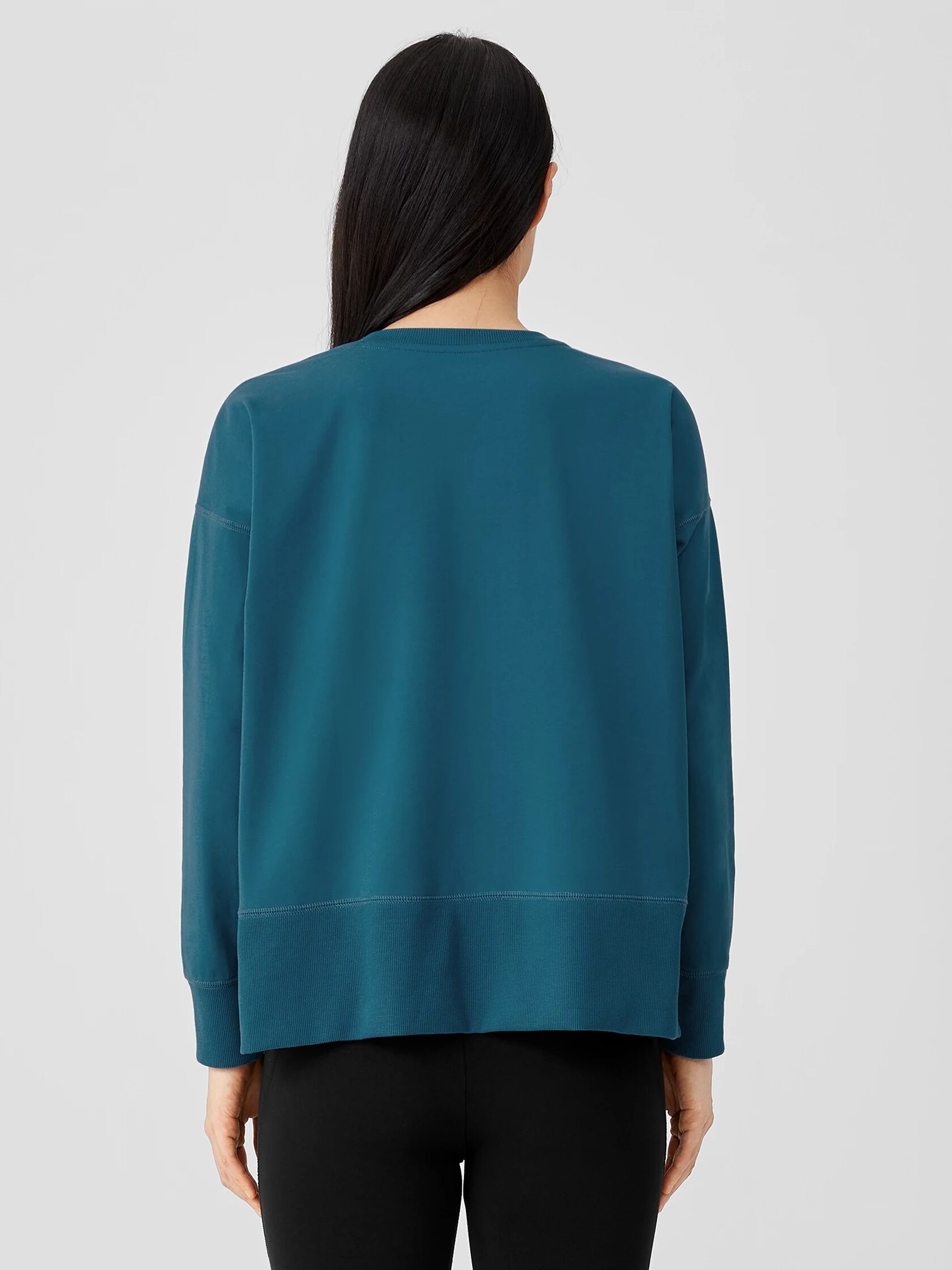 Pima Cotton Stretch Jersey Box-Top