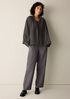 Light Cotton Nylon Hooded Coat