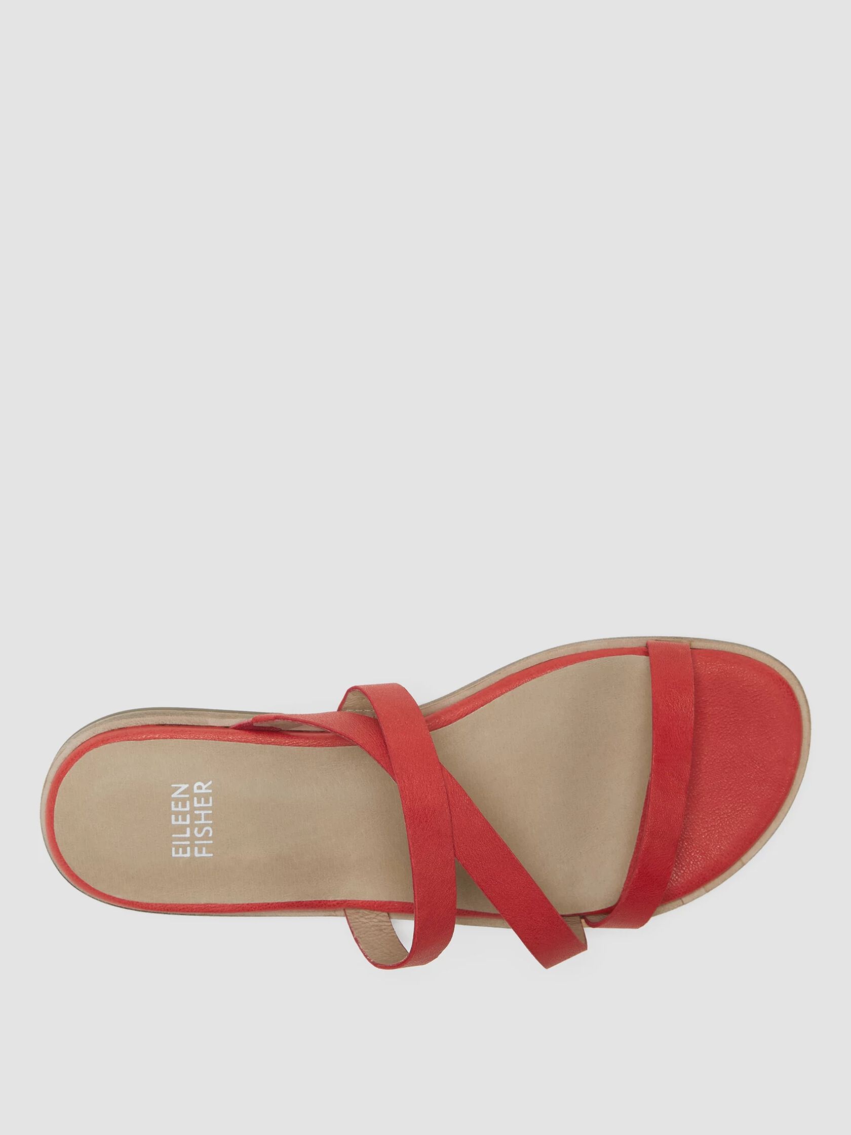 Kira Tumbled Leather Sandal