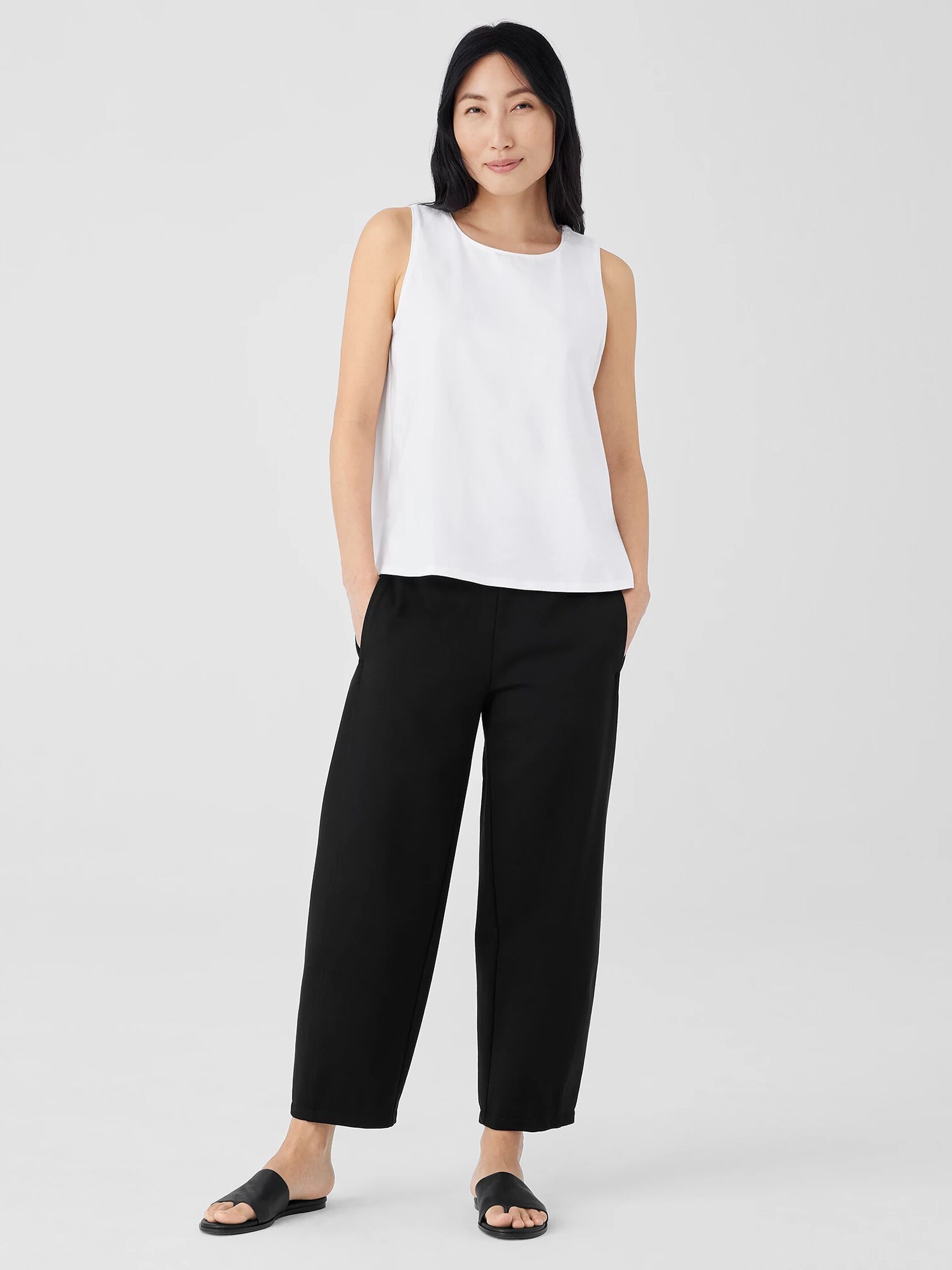 Washable Flex Ponte Lantern Pant