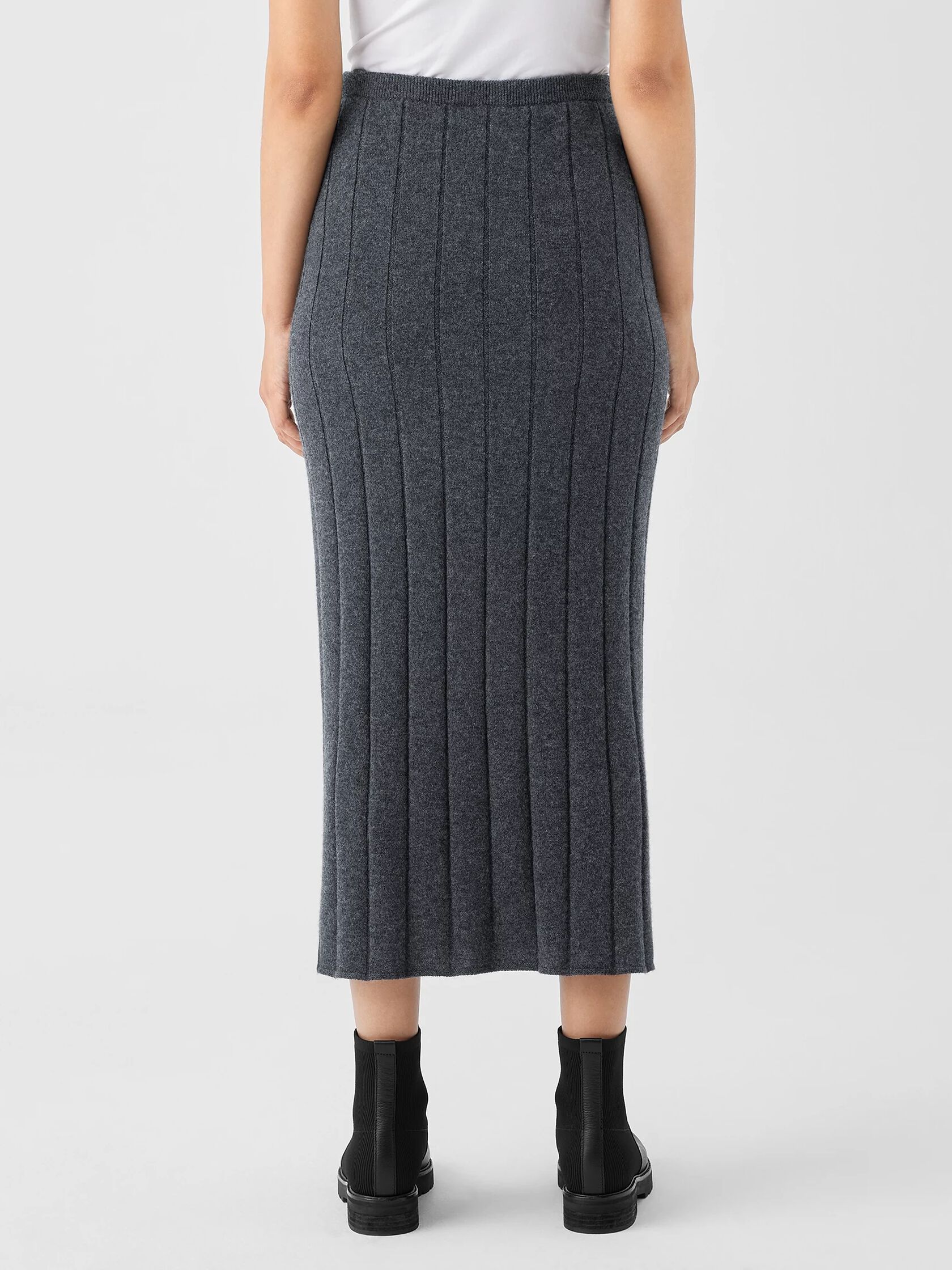 Italian Cashmere Pencil Skirt