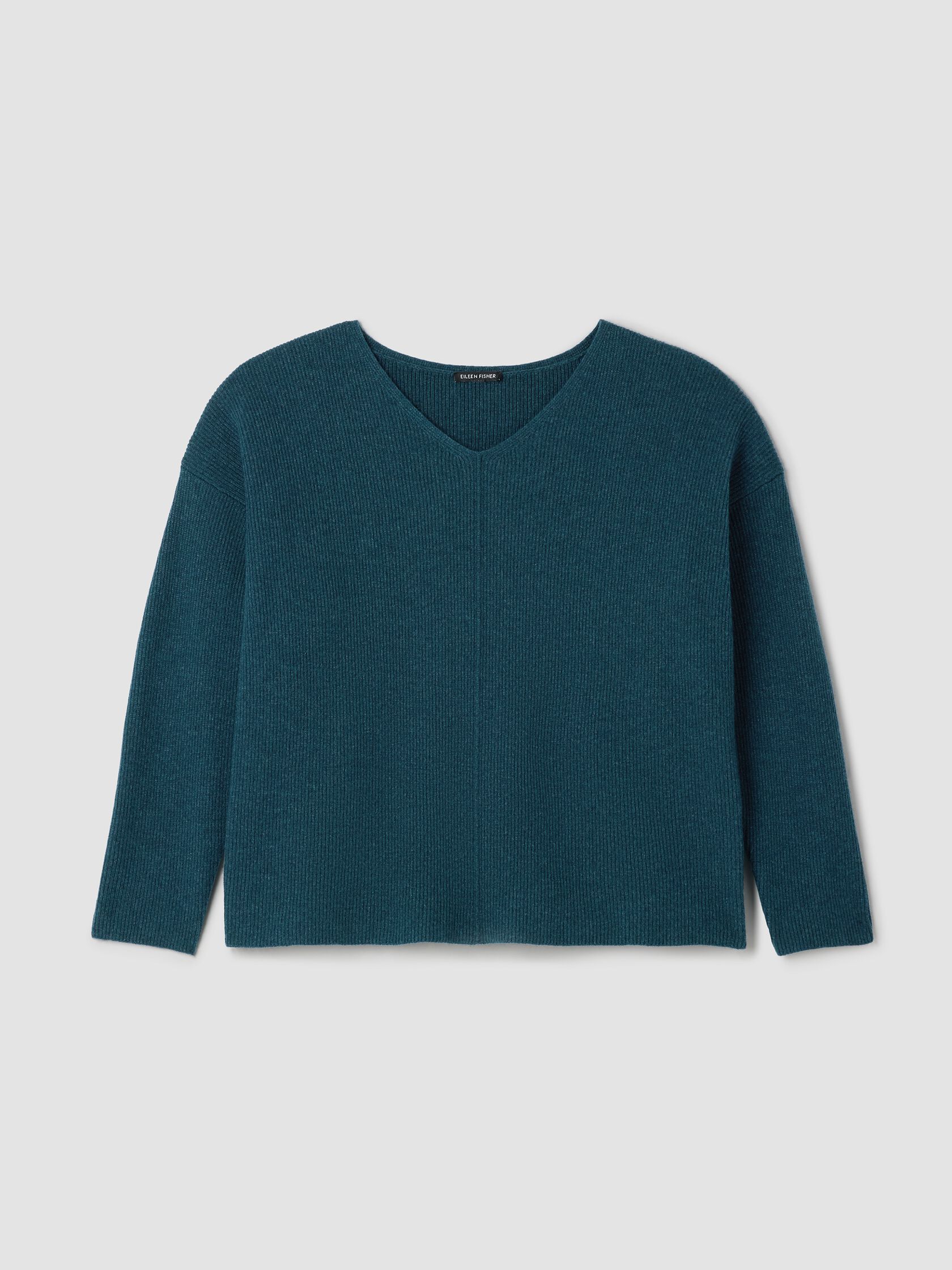 Italian Cashmere V-Neck Top