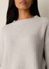 Organic Cotton Fluff Funnel Neck Top