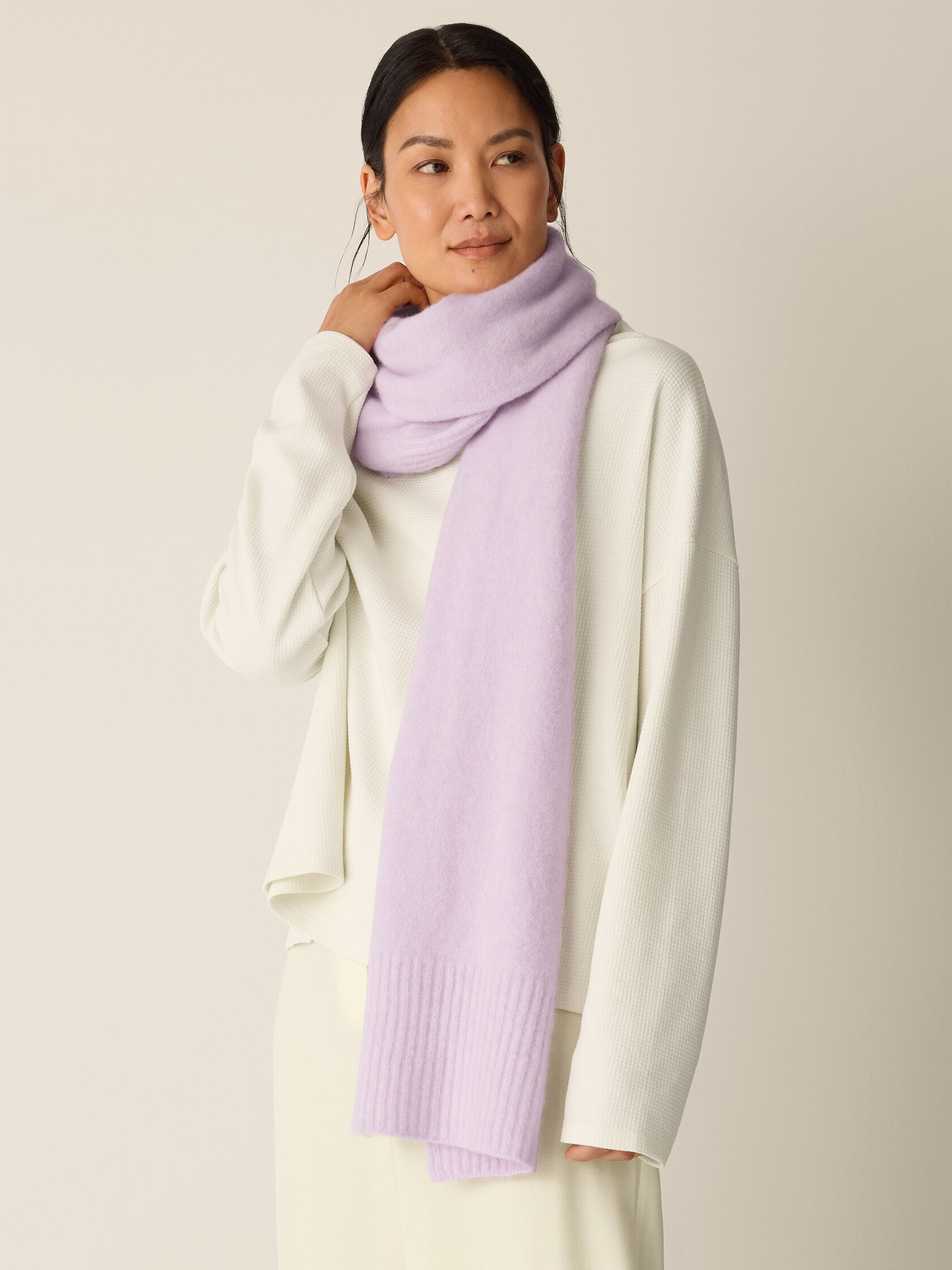 Cashmere Silk Boucle Bliss Scarf