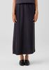 Stretch Silk Charmeuse Bias Skirt