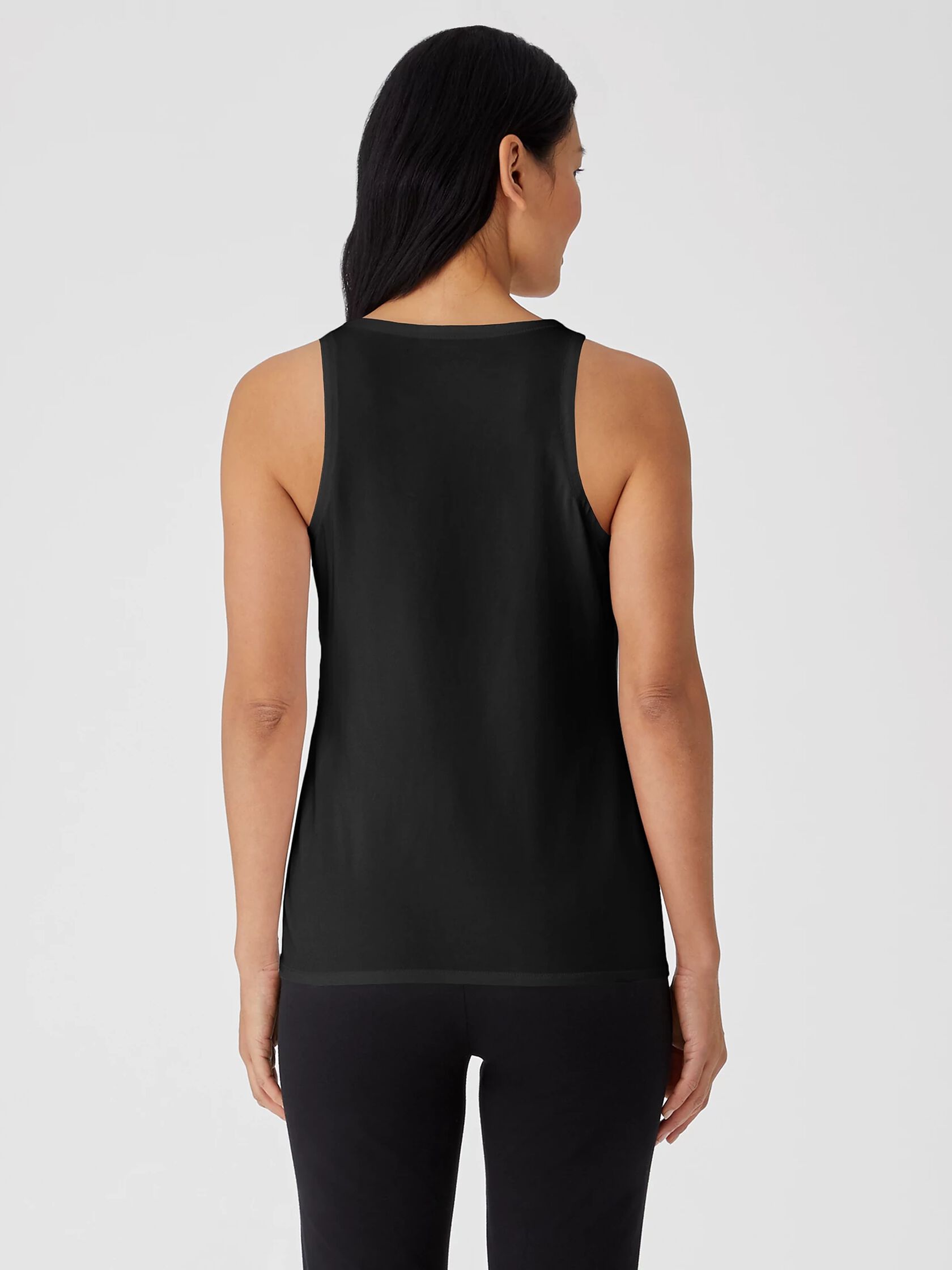 Traceable Organic Cotton Jersey Round Neck Tank