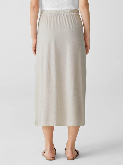 Fine Jersey Straight Skirt