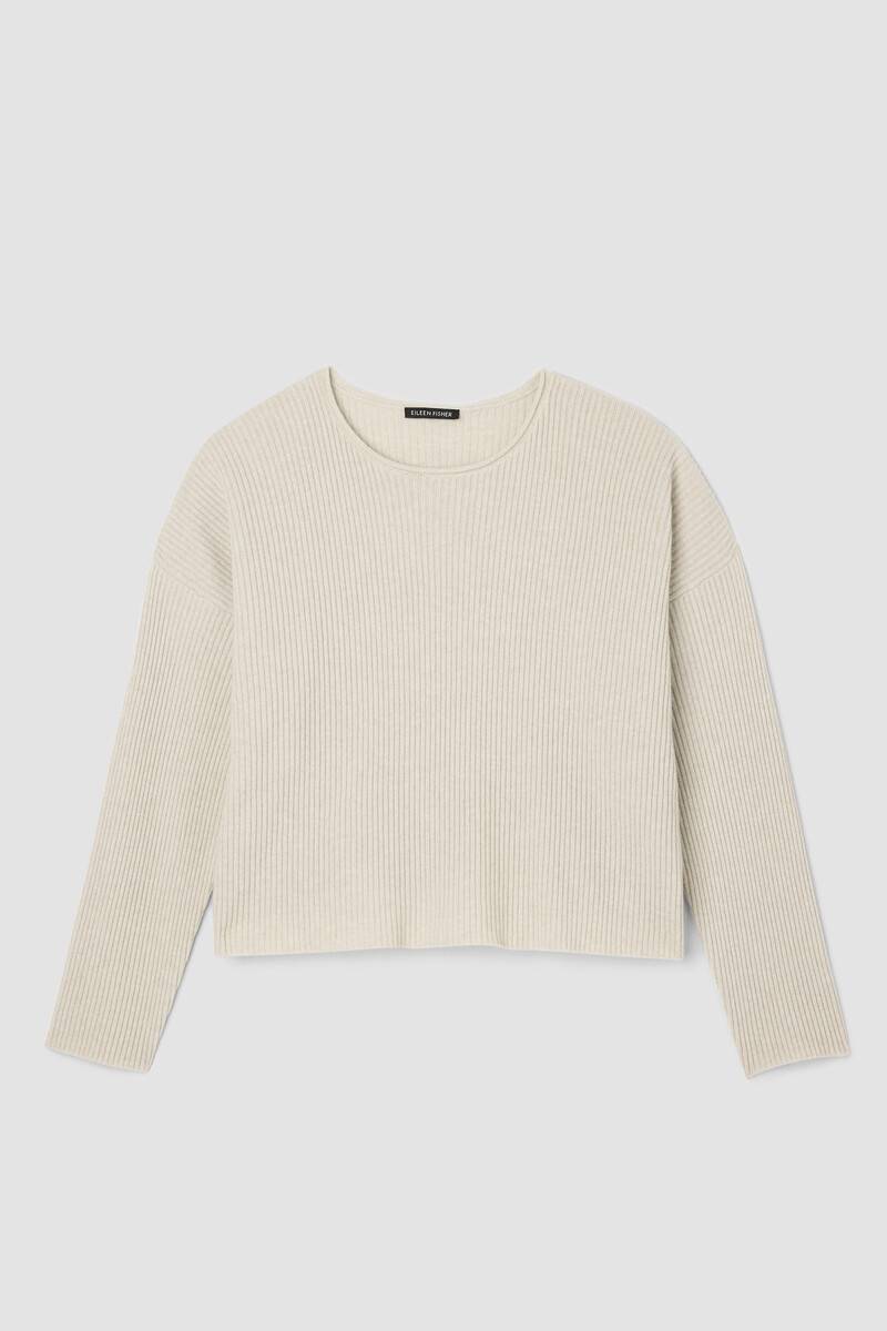 Italian Cashmere Crew Neck Top Italian Cashmere Crew Neck Top