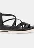 Skip Washed Leather Sneaker Sandal
