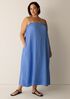 Striped Organic Cotton Gauze Cami Dress