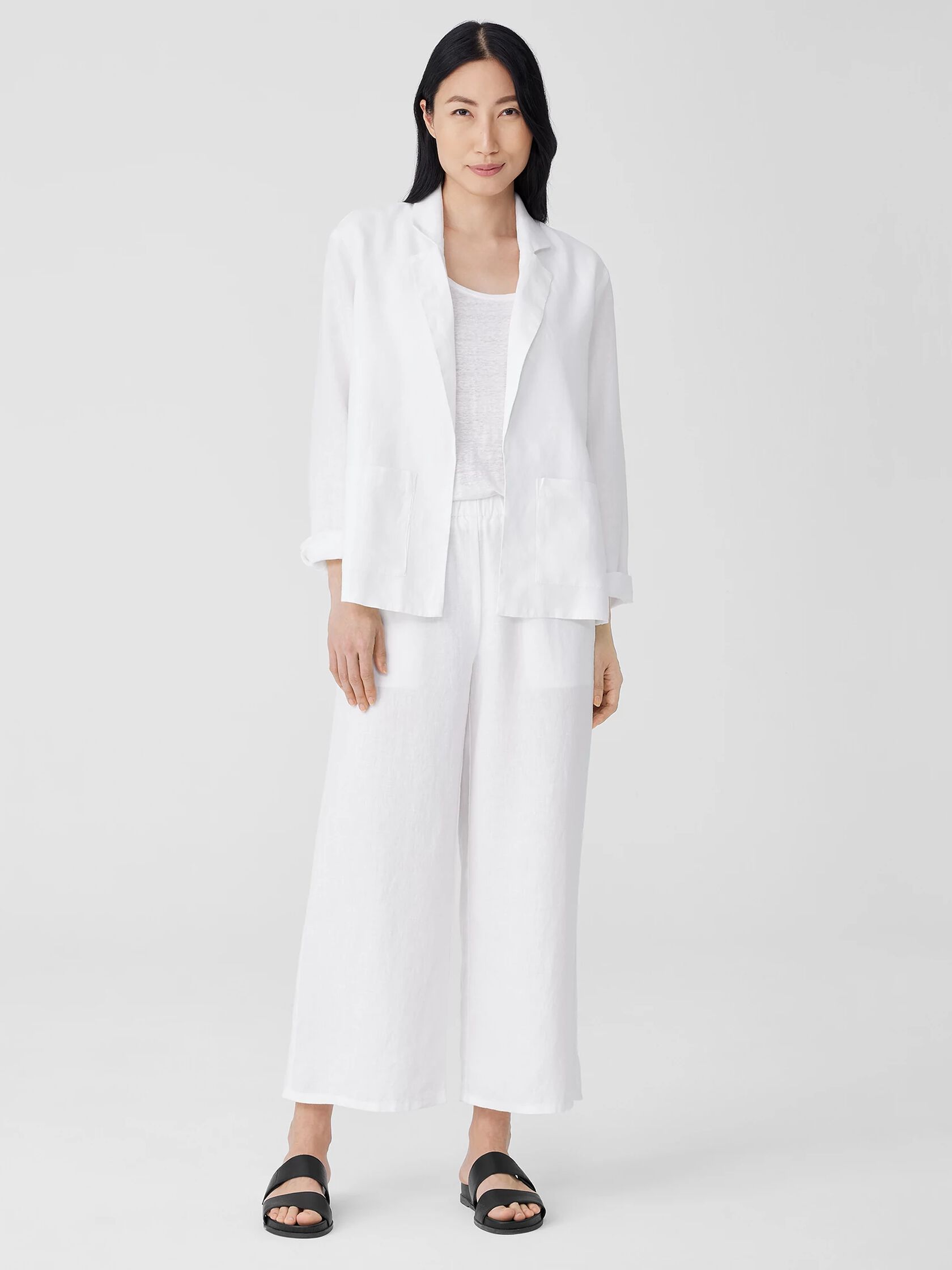 Organic Linen Blazer