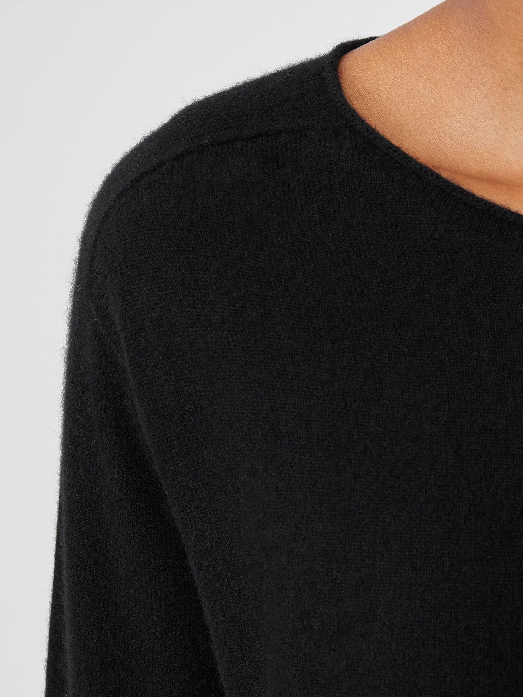 Italian Cashmere Crew Neck Top