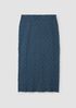 Bubble Jacquard Pencil Skirt