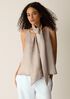 Lightweight Satin Shimmer Double Tie Scarf