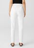 Organic Cotton Ponte Slim Pant
