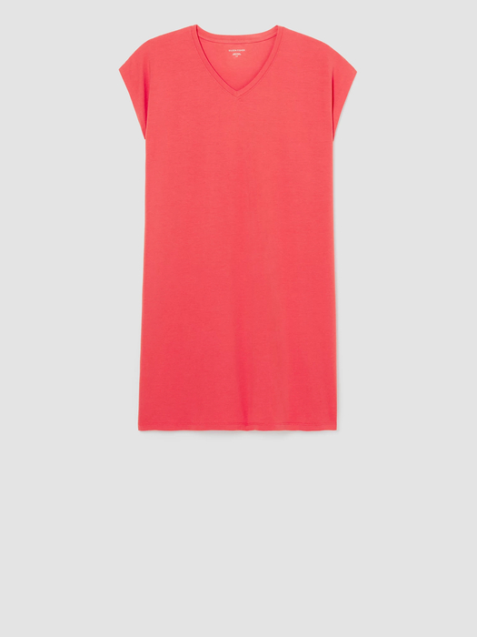 Traceable Organic Cotton Jersey V-Neck Dress