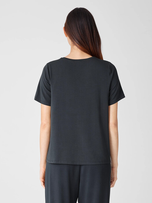 Fine Jersey Crew Neck Tee