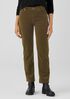 Organic Cotton Stretch Corduroy Straight Pant