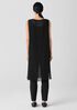 Sheer Silk Georgette Long Poncho