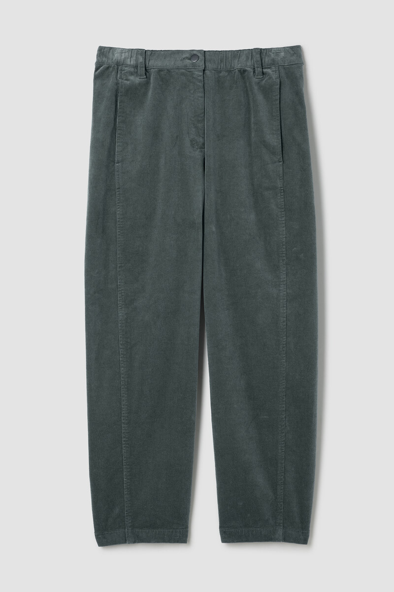 Organic Cotton Stretch Corduroy Lantern Pant Organic Cotton Stretch Corduroy Lantern Pant