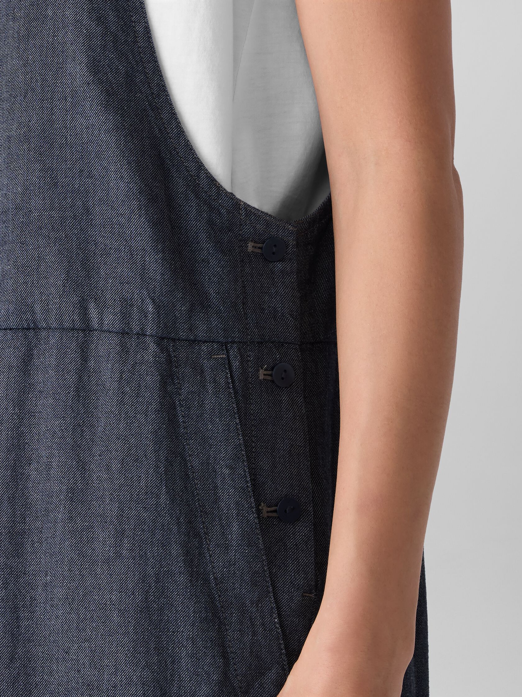 Airy Organic Cotton Twill Overalls