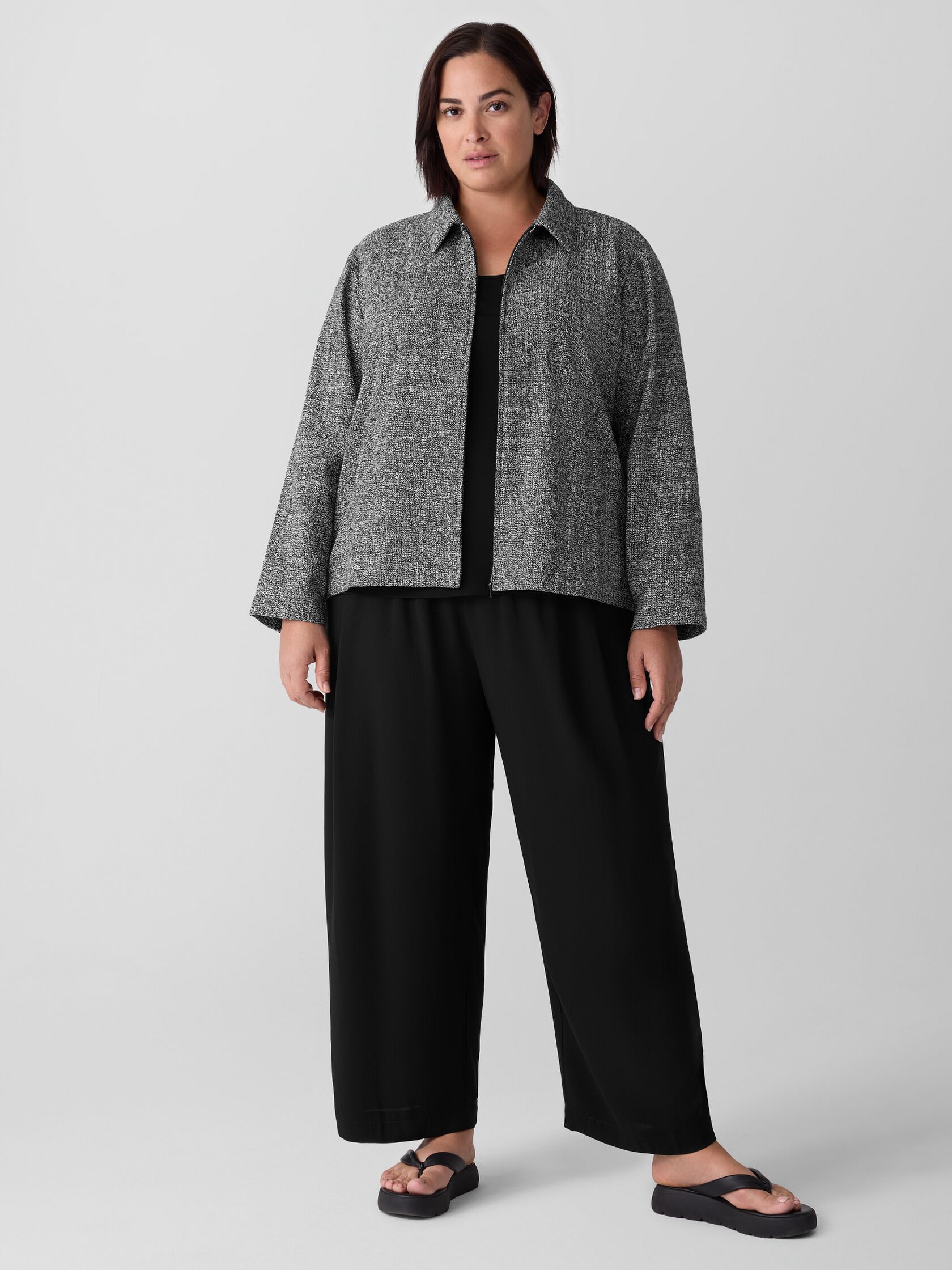 Organic Cotton Tweed Jacket