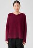 Cashmere Silk Bliss Crew Neck Top