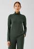 Fine Jersey Scrunch Neck Top