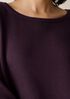 Peruvian Cotton Blend Bateau Neck Top