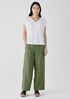 Organic Linen Jersey V-Neck Tee
