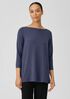 Fine Jersey Bateau Neck Top