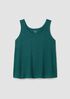 Organic Linen Jersey Scoop Neck Tank