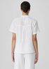 Organic Cotton Voile Box Band Collar Shirt