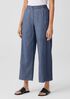 Airy Organic Cotton Twill Wide Trouser Pant