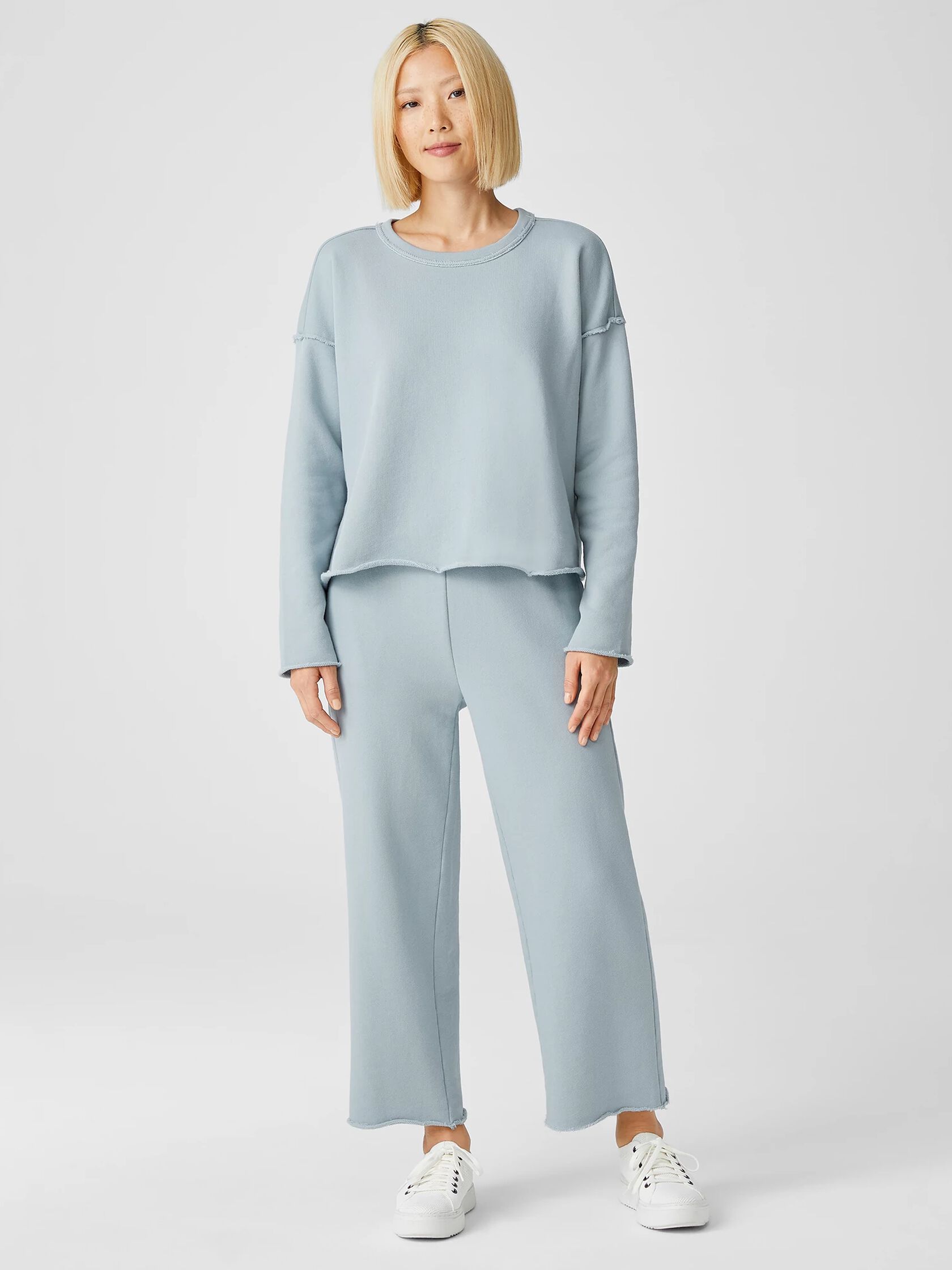 Organic Cotton French Terry Box-Top